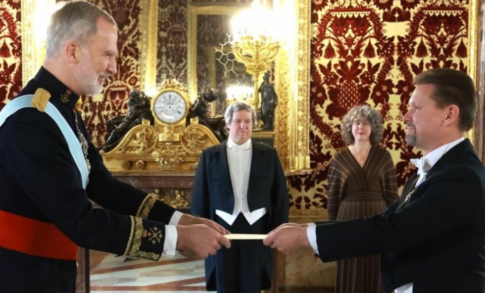 Ambasadorius Tomas Irnius įteikė skiriamuosius raštus Ispanijos karaliui 